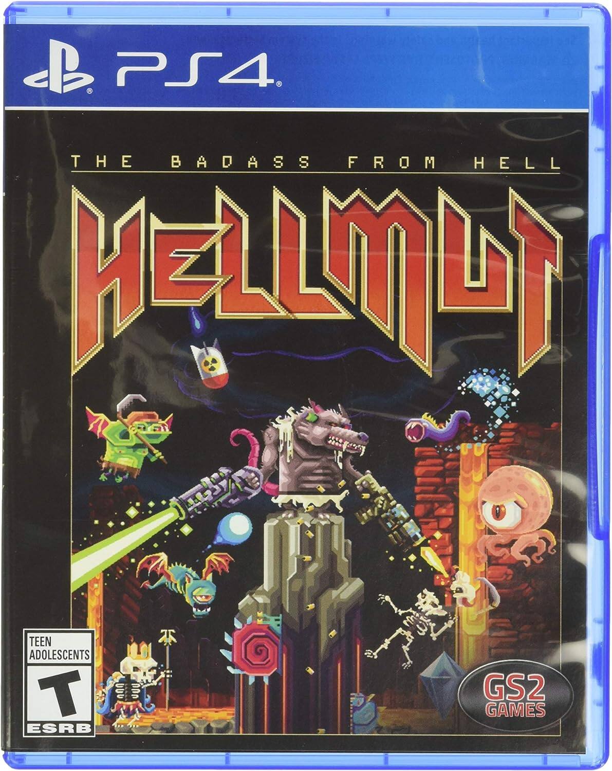 PS4. THE BADASS FROM HELL HELLMUT

TEEN ADOLESCENTS T ESRB

GS2 GAMES