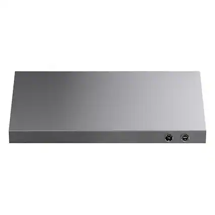 Front. Kucht - Pro Style 48 in. 1200 CFM Under Cabinet Range Hood, Stainless Steel, Digital Controls - Stainless Steel.