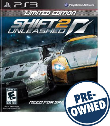Need for Speed Shift 2 - Unleashed Limited Edition - Ps3 - Jogos