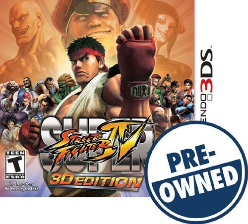  Super Street Fighter IV: 3D Edition — PRE-OWNED - Nintendo 3DS