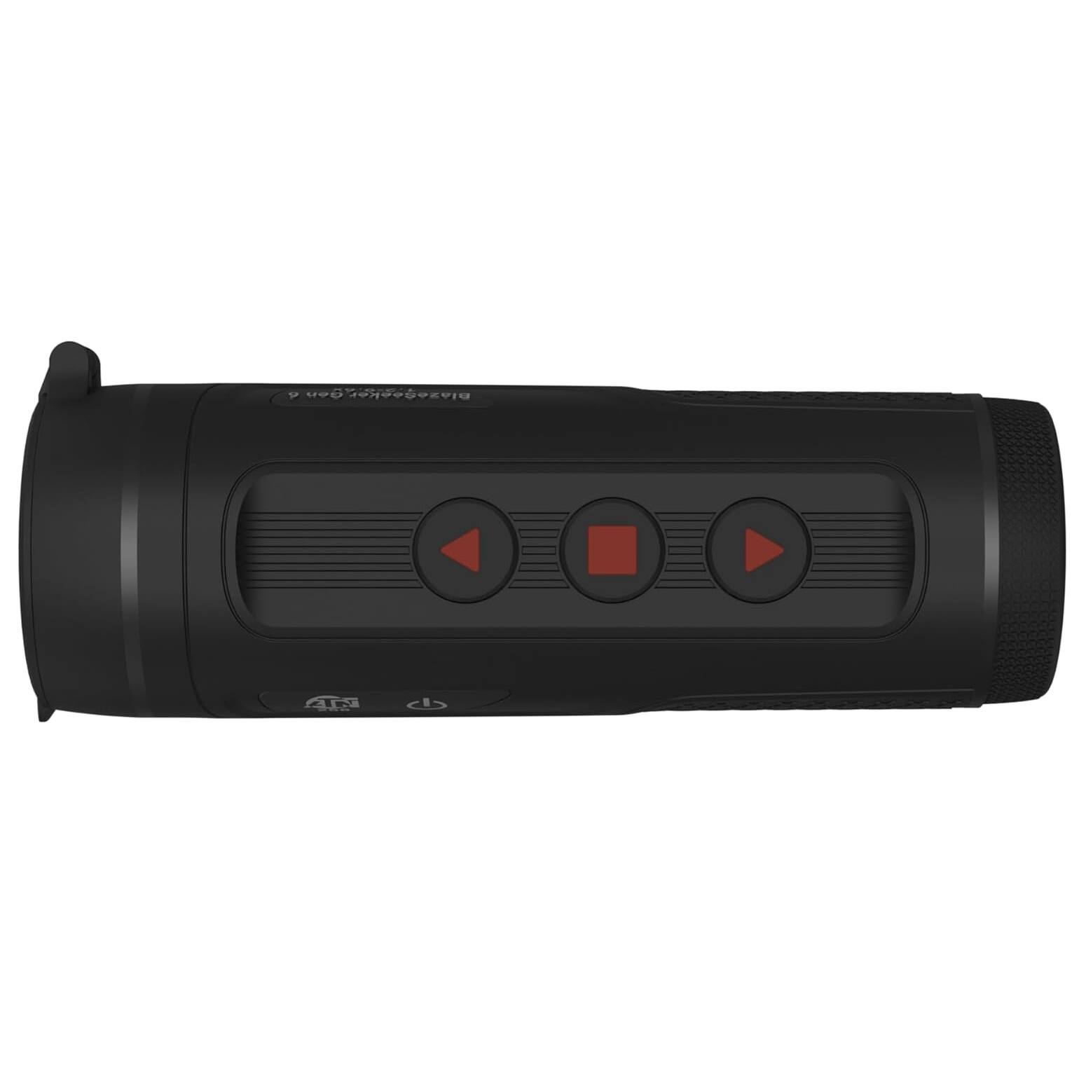 Back. ATN - BlazeSeeker 6 207 1.2-9.6x Thermal Monocular with 256x192 Sensor | SharpIR Ai Image Enhancement with OLED Display - Black.