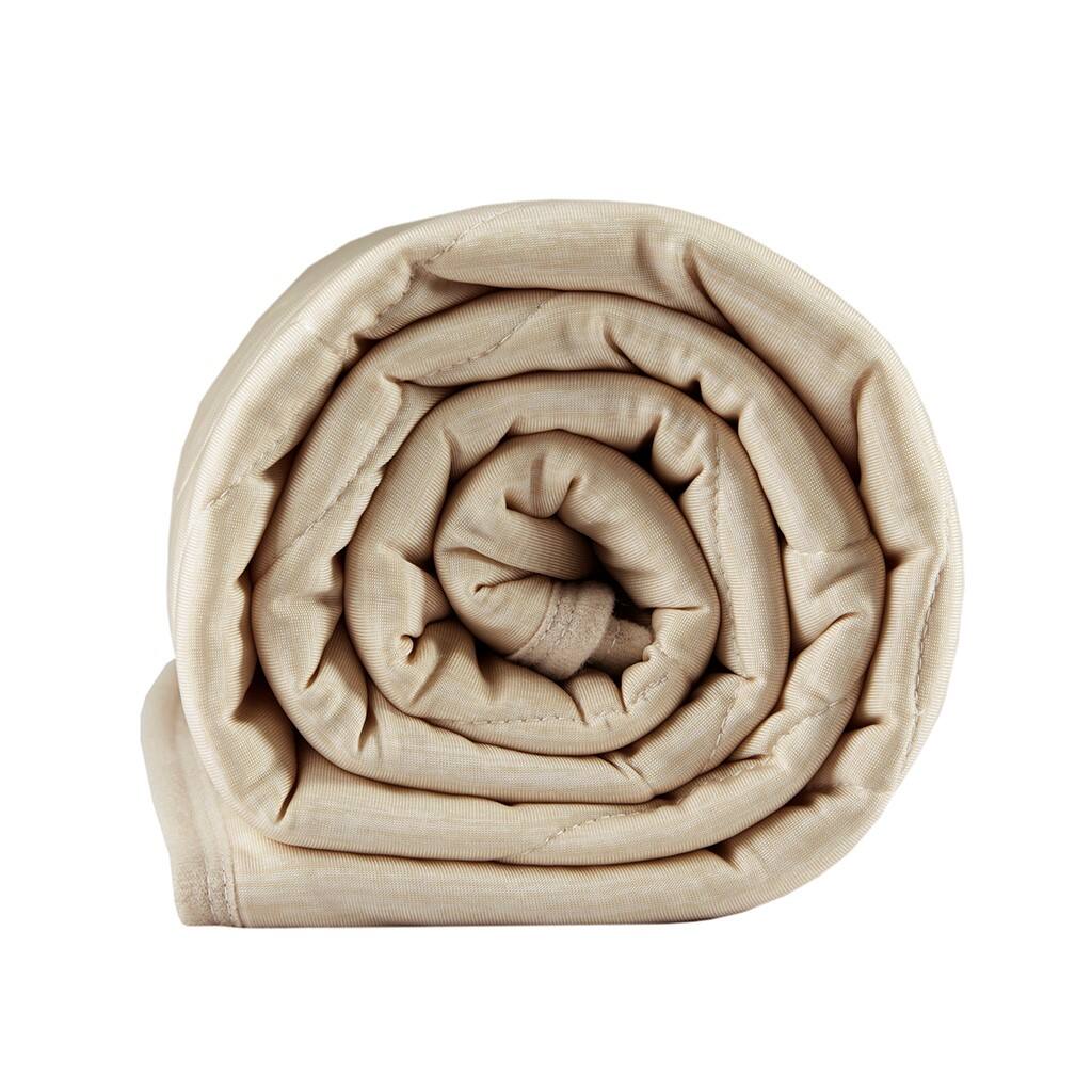 Alt View 3. Gracie Mills - Gracie Mills Brielle Down Alternative Throw - Tan.