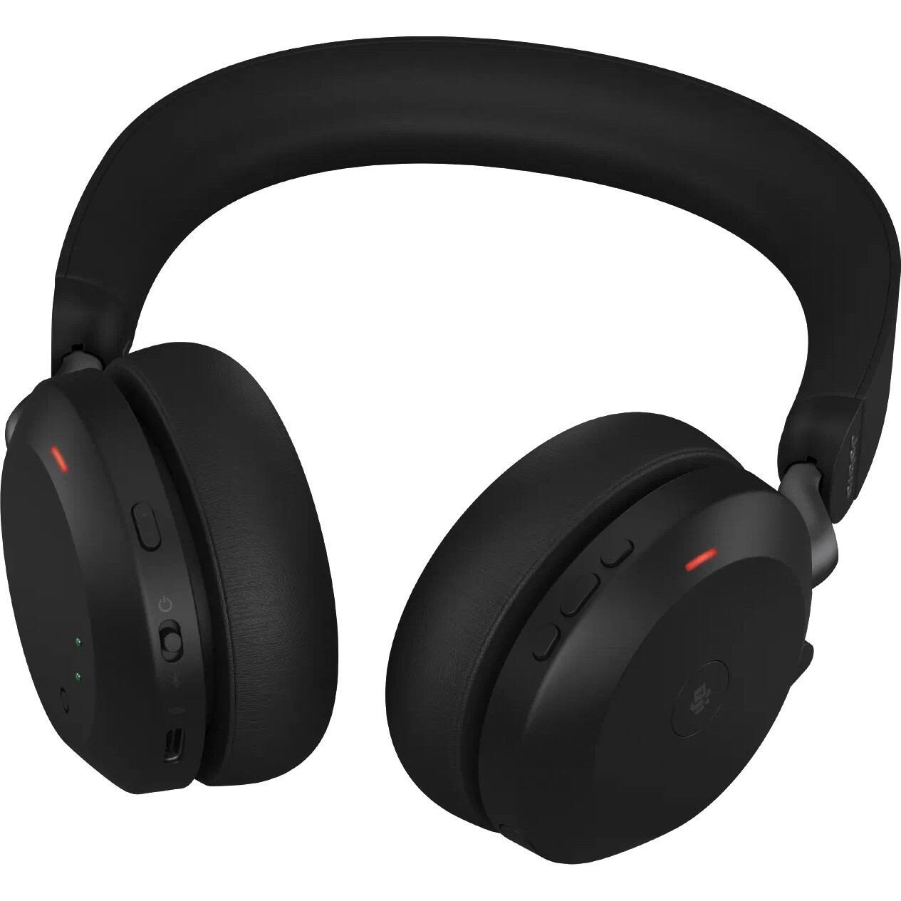 Jabra Evolve2 75 Wireless On ear Stereo Headset USB A Unified