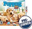 Front Detail. Puppies 3D — PRE-OWNED - Nintendo 3DS.