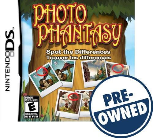Front Standard. Photo Phantasy — PRE-OWNED - Nintendo DS.