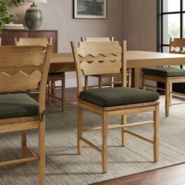 Jax Fabric Dining Chair Seat Cushion by Modway - Sage