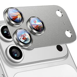 UUCOVER - 9H Tempered Glass Camera Lens Protector for Apple iPhone 17 Pro Max, Scratch Resistant, Anti-Reflective Protective Cover - Gray