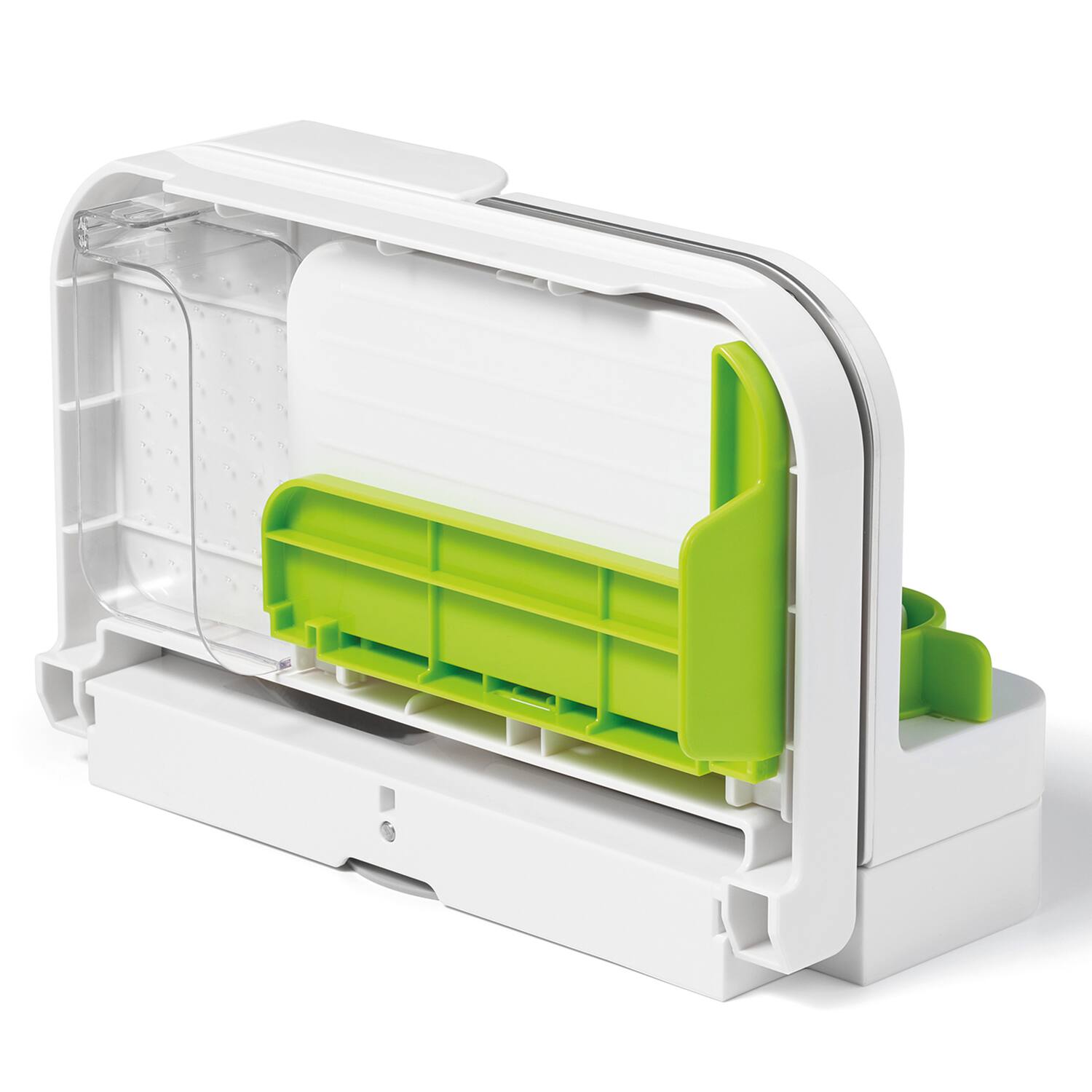 Alt View 4. Starfrit - Starfrit 092968-002-0000 Deli Slicer, Green/white - Green.