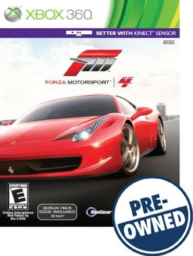  Forza Motorsport 4 — PRE-OWNED