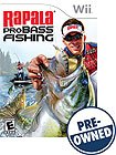 Front Detail. Rapala Pro Bass Fishing — PRE-OWNED - Nintendo Wii.