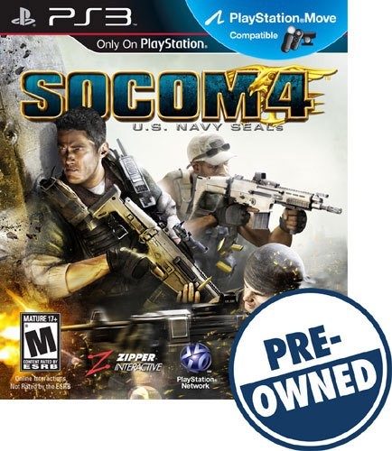  SOCOM 4: U.S. Navy SEALs — PRE-OWNED - PlayStation 3