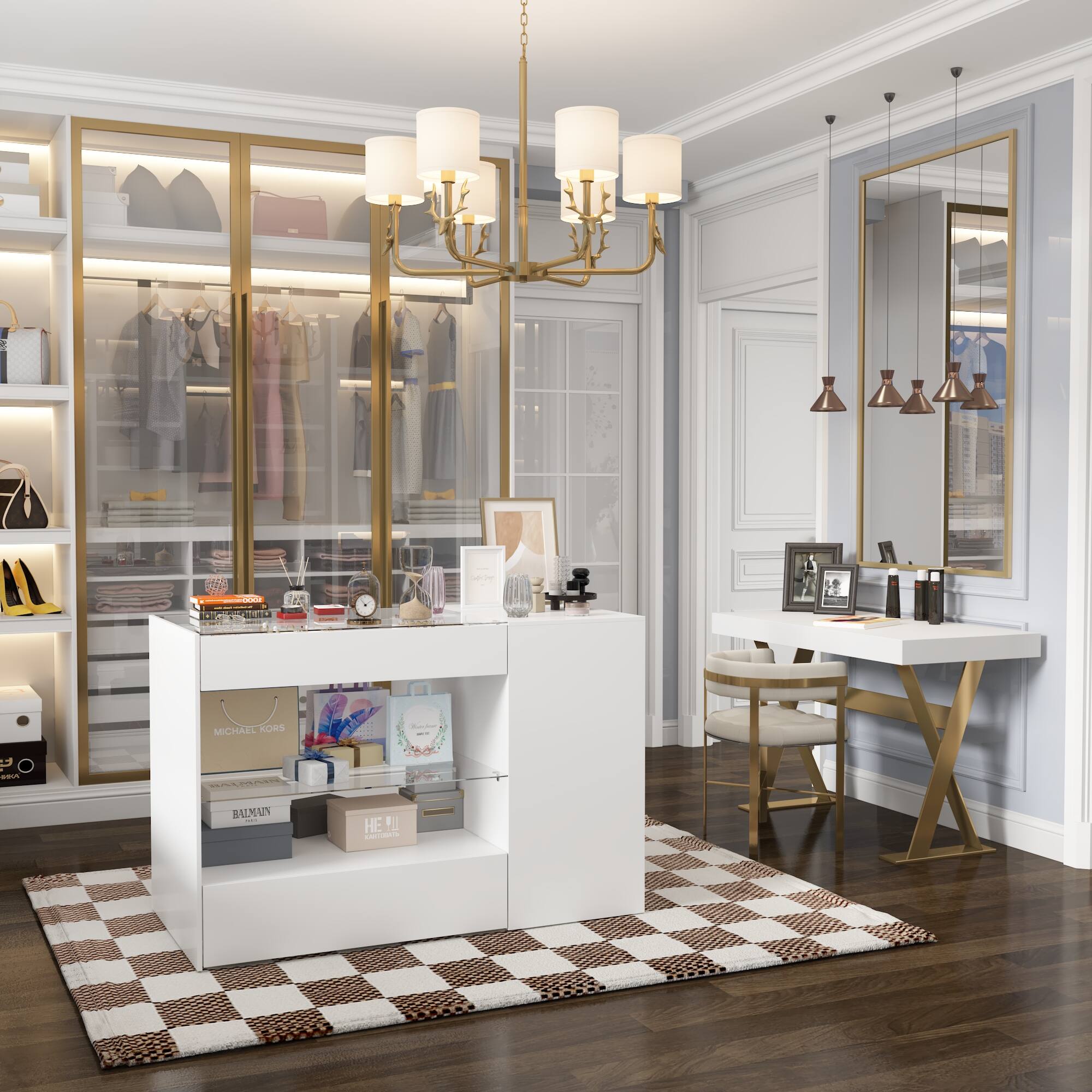 - MICHAEL KORS
- BALMAIN
- HEF