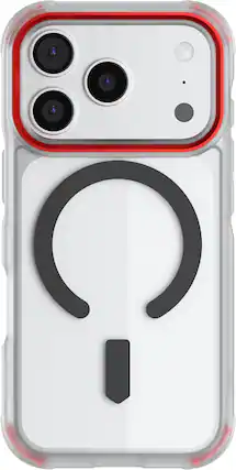 Front. Ghostek - Ghostek iPhone 17 Pro Covert Case, MagSafe Compatible, Non Slip Grip Protection - Clear - Clear.