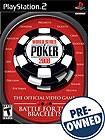Front Detail. World Series of Poker 2008: Battle for the Bracelets — PRE-OWNED - PlayStation 2.