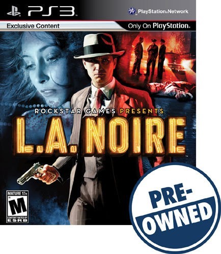 L.A. Noire — PRE-OWNED - PlayStation 3
