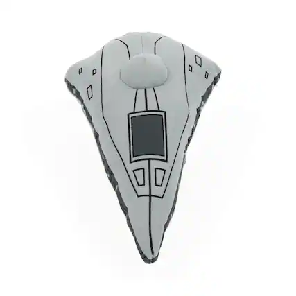 Front. Star Wars - Comic Images Star Wars The Force Awakens Star Destroyer Plush - Grey.