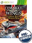 Front Detail. Combat Wings: The Great Battles of World War II — PRE-OWNED - Xbox 360.
