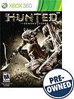 Front Detail. Hunted: The Demon's Forge — PRE-OWNED - Xbox 360.