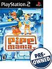 Front Detail. Pipe Mania — PRE-OWNED - PlayStation 2.