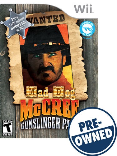 Alexander Graham Bell Robusto Ambigüedad Best Buy: Mad Dog McCree: Gunslinger Pack — PRE-OWNED Nintendo Wii  Pre-Owned G