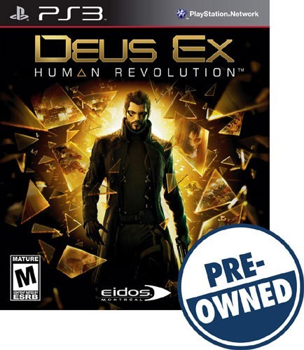  Deus Ex: Human Revolution — PRE-OWNED - PlayStation 3