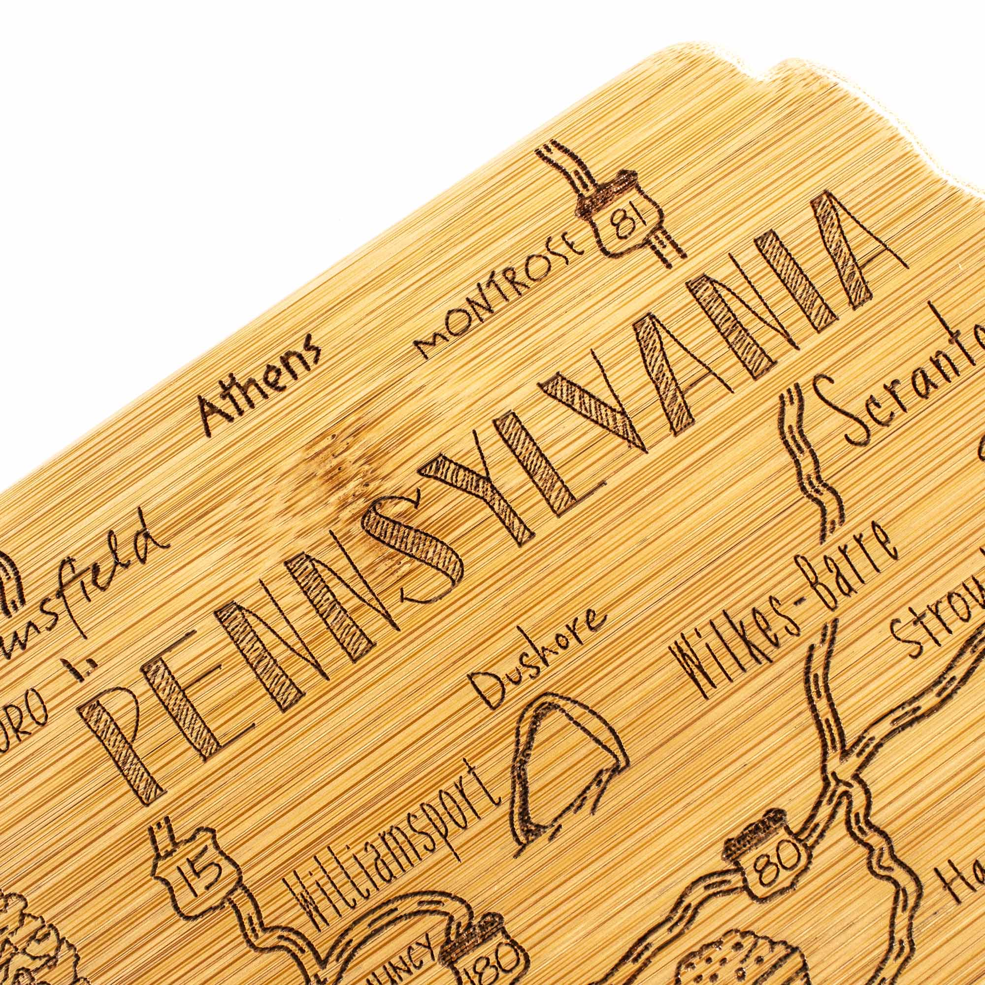 81 MONTROSE  
Athens  
Scranton  
Wilkes-Barre  
Strow  
Williamsport  
80  
Dushore  
HUNTER  
180  
PENNSYLVANIA