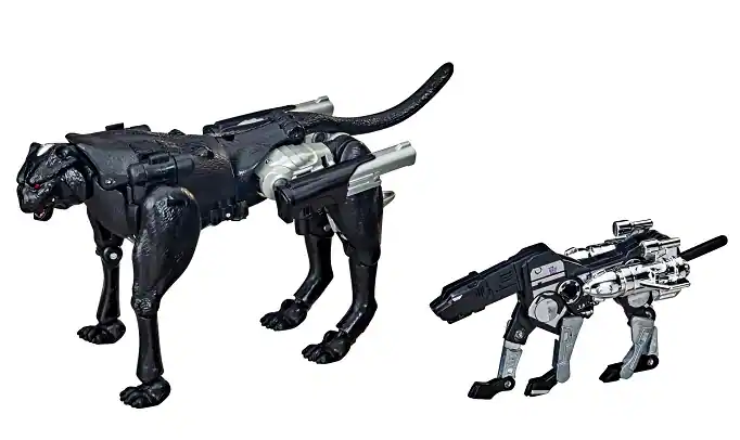 Alt View 4. Transformers - Deluxe Class Covert Agent Ravage and Micromaster Decepticons Forever Ravage | Transformers Generations.