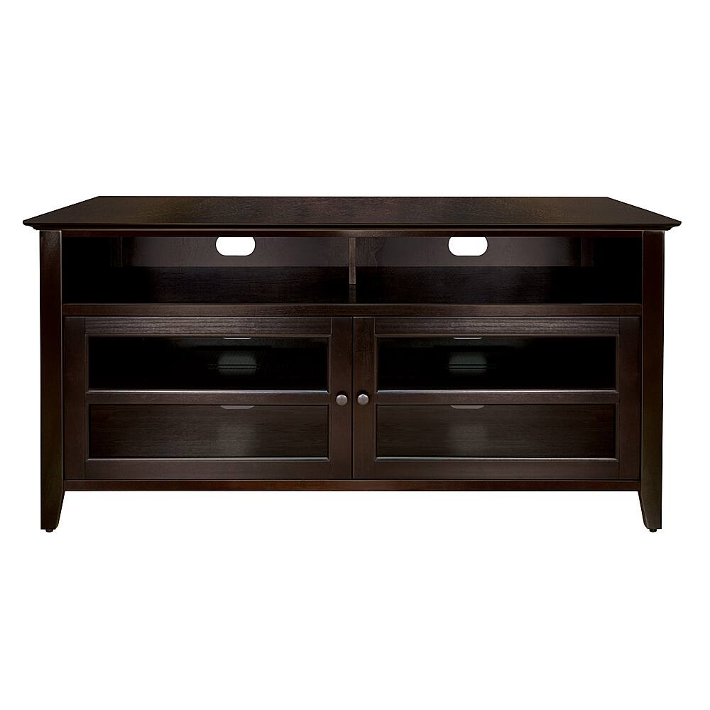 Front. Twin Star Home - 44" TV Stand for TVs up to 46", Dark Espresso - Dark Espresso.