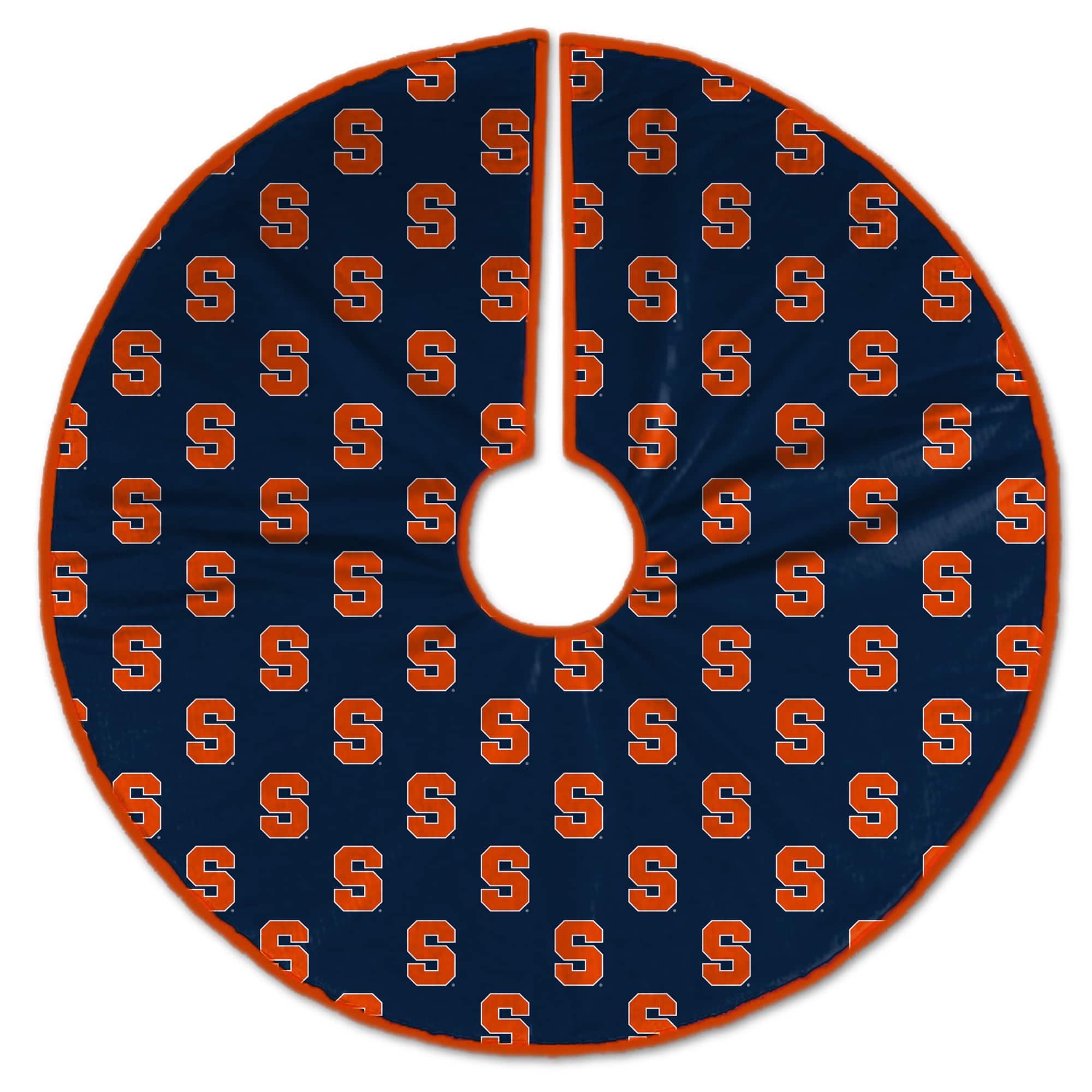 Pegasus - Syracuse Orange Microplush Christmas Tree Skirt - Multicolor