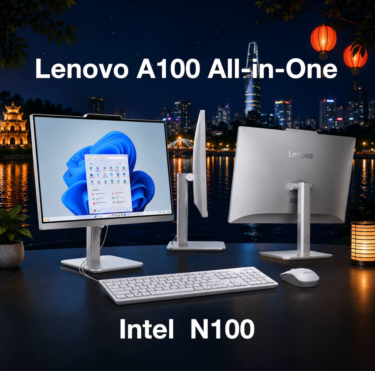 Lenovo A100 All-in-One  
Intel N100