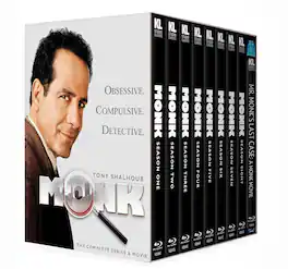 Monk: The Complete Series & Movie - BLU-RAY