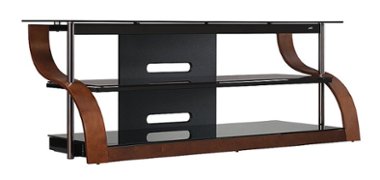 Twin Star Home - 65" TV Stand for TVs up to 73" - Espresso - Front_Zoom