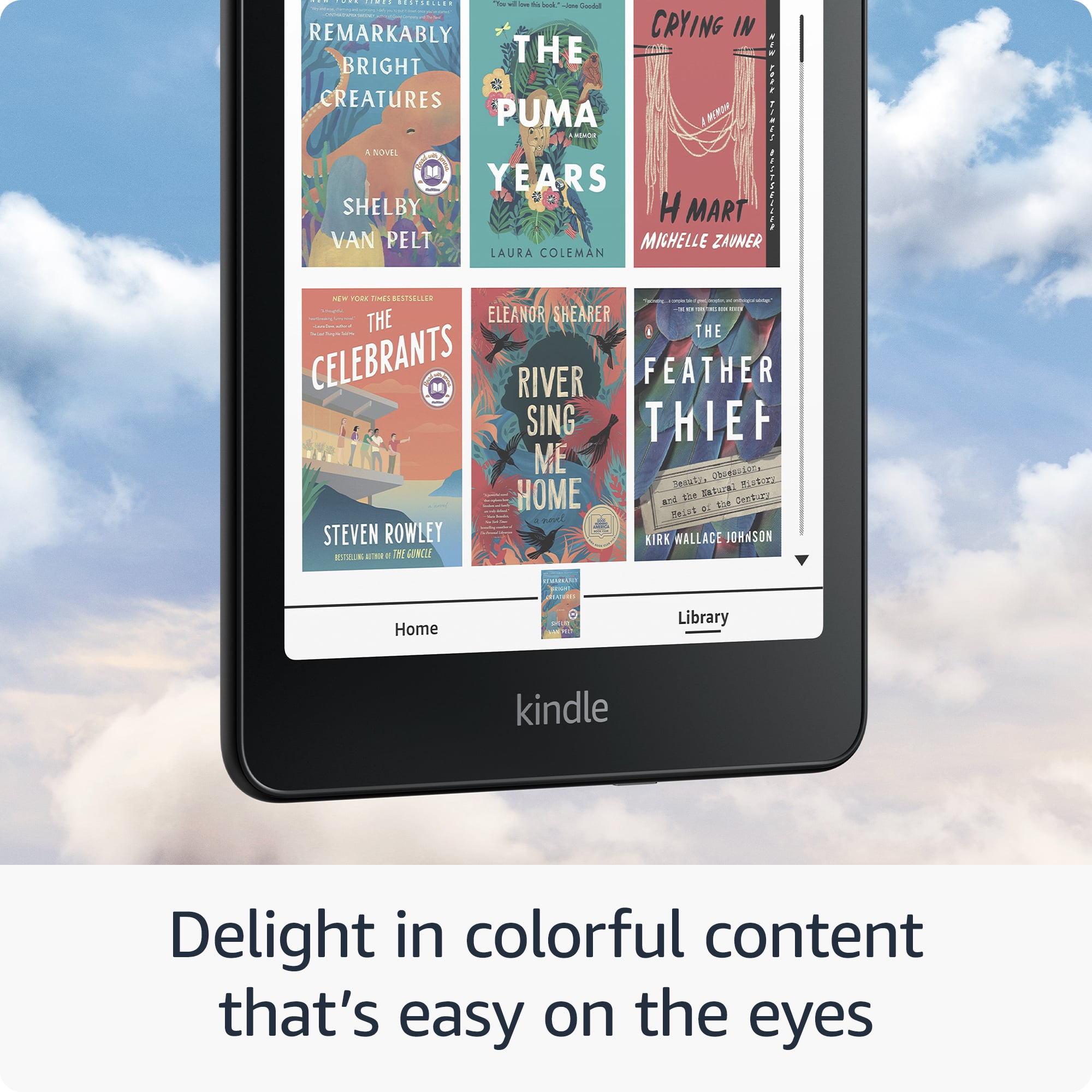 Delight in colorful content that's easy on the eyes.