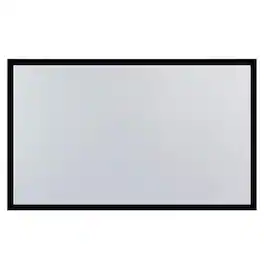 Stock Preferred - 135" Inch Fixed Aluminum Frame Projector Screen Home Theatre HD TV Projection