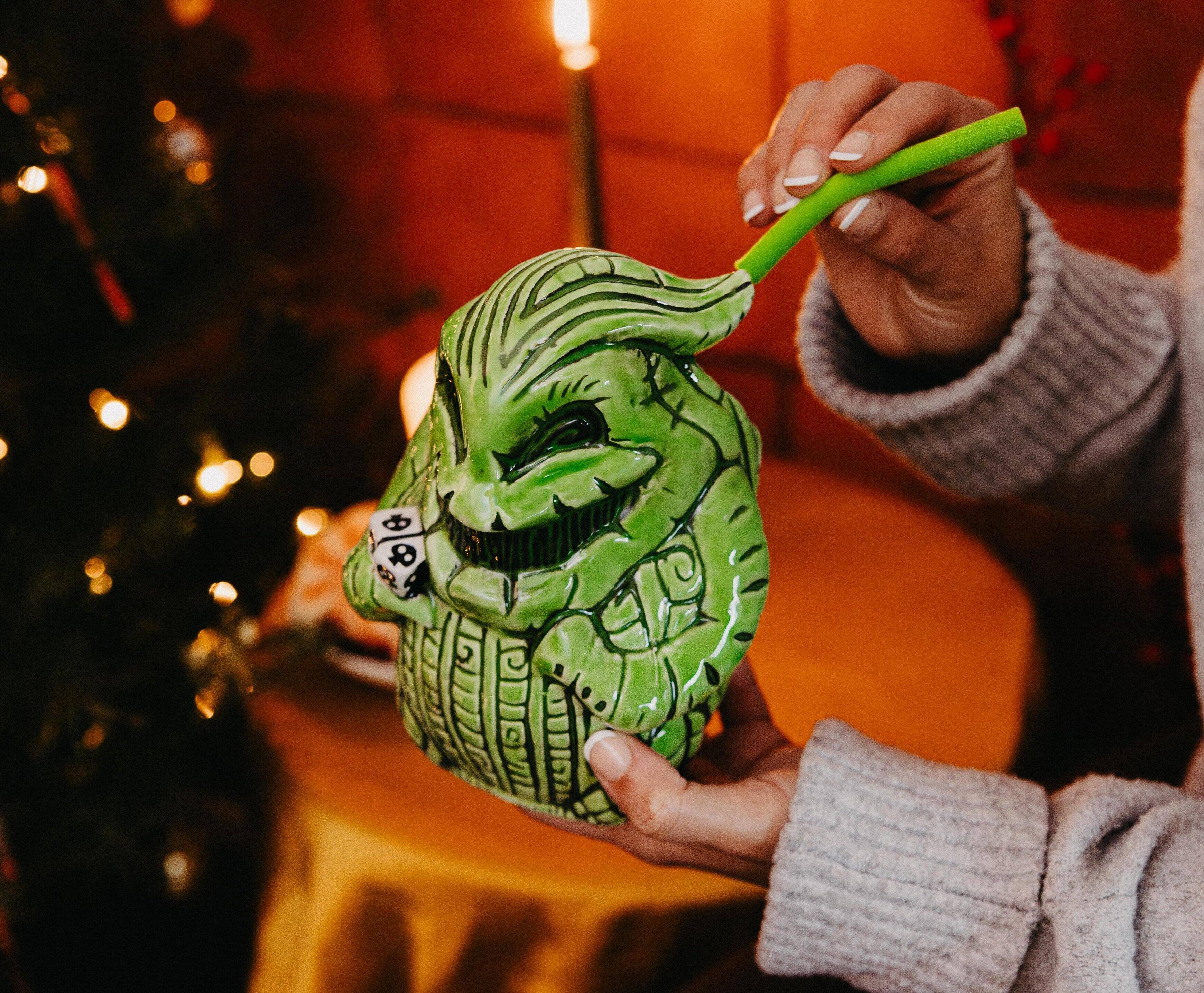 Alt View 5. Disney - Geeki Tikis Disney The Nightmare Before Christmas Oogie Boogie Ceramic Mug - Green.