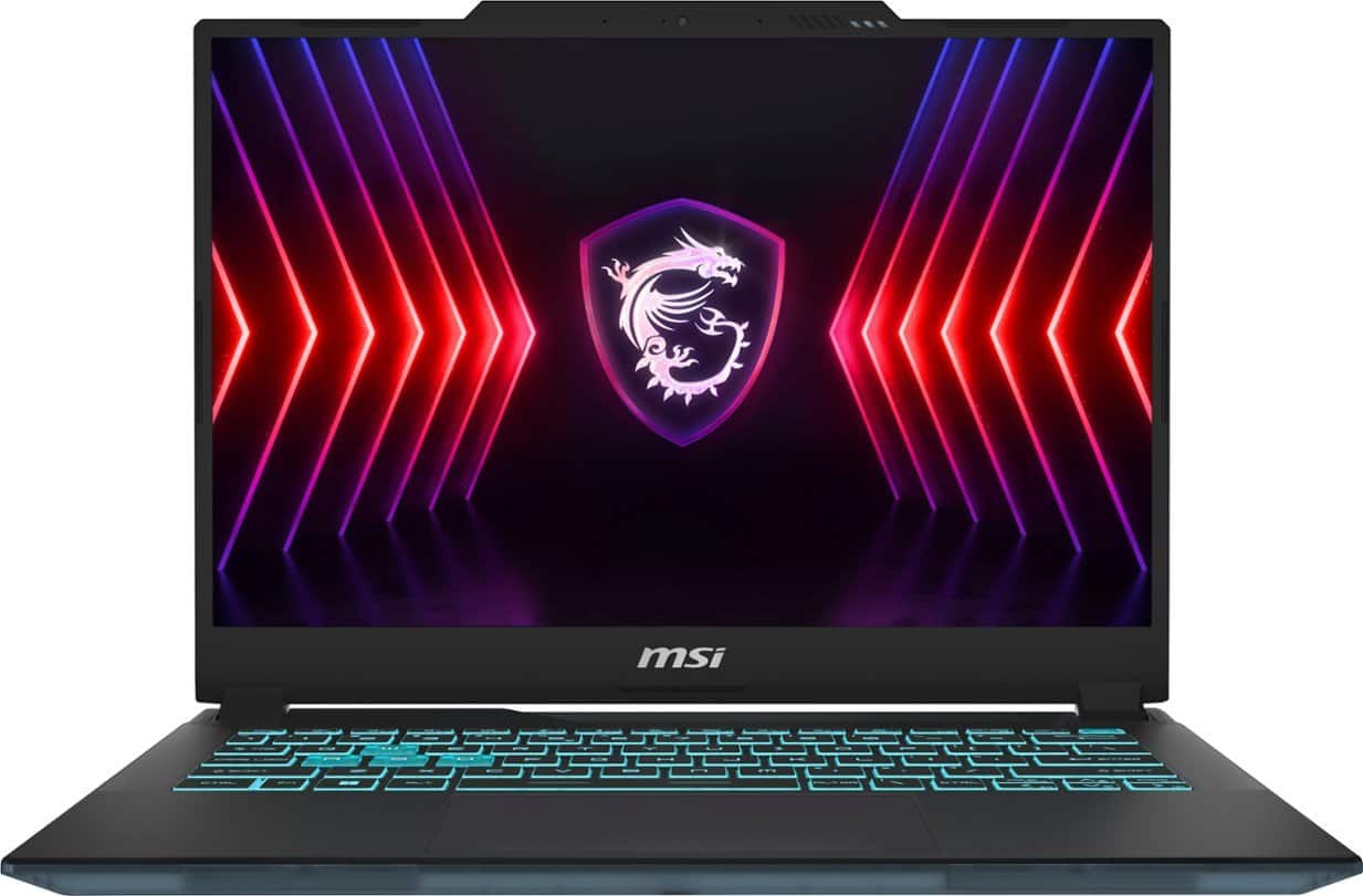 MSI - Cyborg 14 A13U 14" FHD+ 144Hz Gaming Laptop - Intel Core i5-13420H - 16GB - GeForce RTX 3050 with 4GB - 512GB SSD - Black