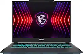 MSI - Cyborg 14 A13U 14" FHD+ 144Hz Gaming Laptop - Intel Core i5-13420H - 16GB - GeForce RTX 3050 with 4GB - 512GB SSD - Black