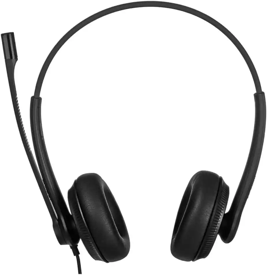 Back. Yealink - Wideband Headset for Yealink IP Phone (YHS34DUAL) - Unknown.