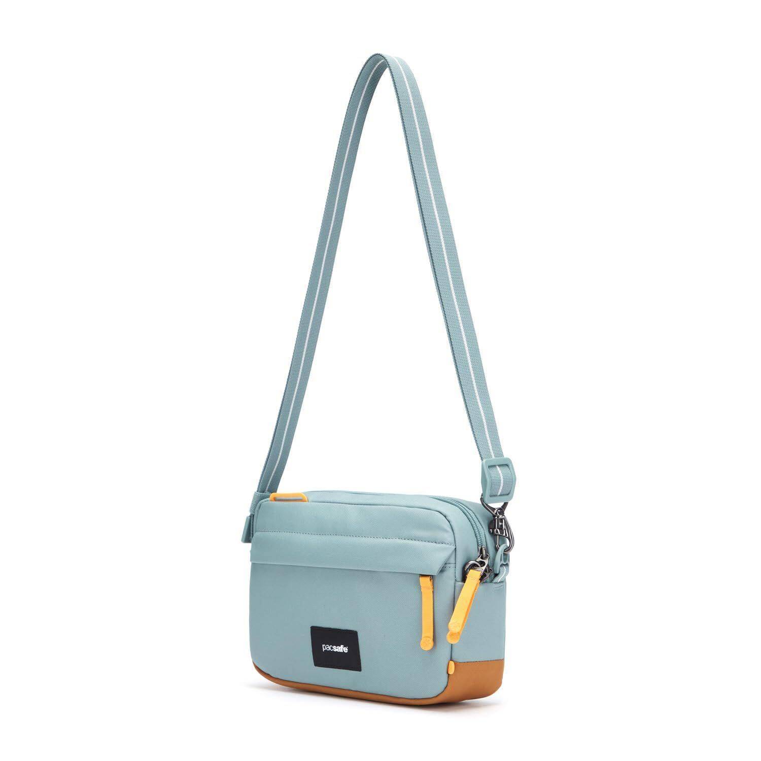 Back. Pacsafe - GO Crossbody (Fresh Mint) - Fresh Mint.