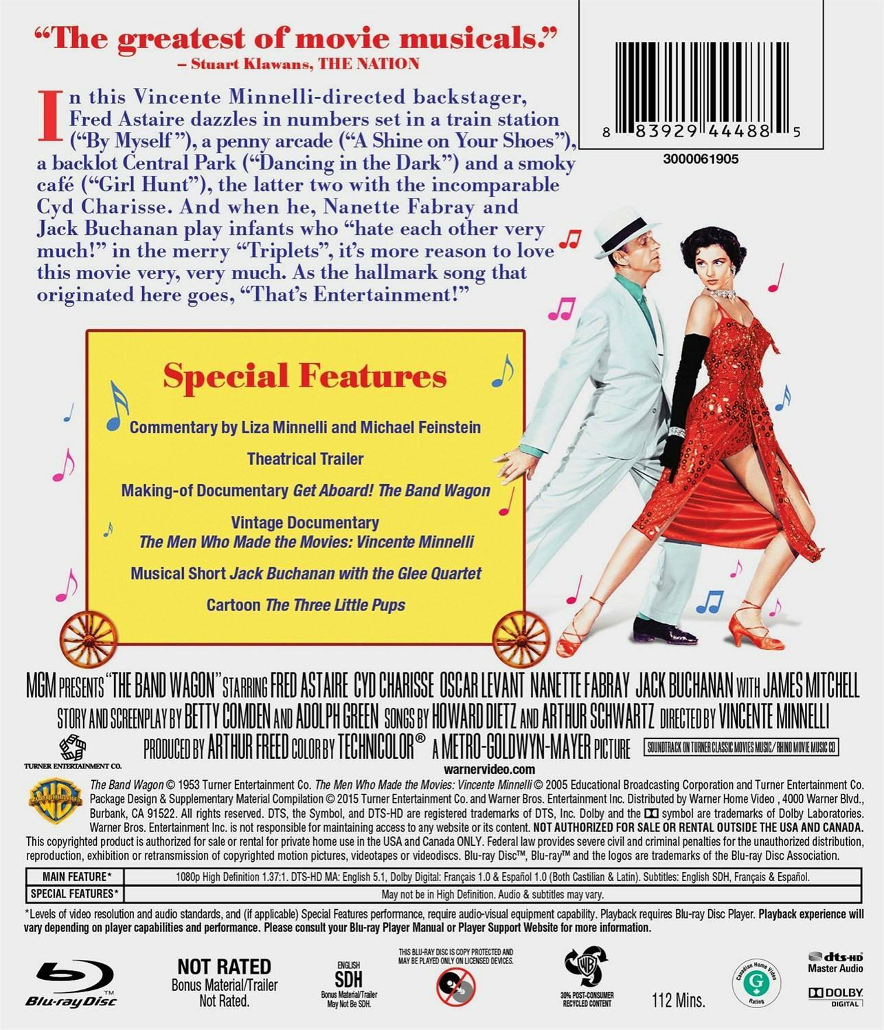 Back. The Band Wagon [Blu-ray].