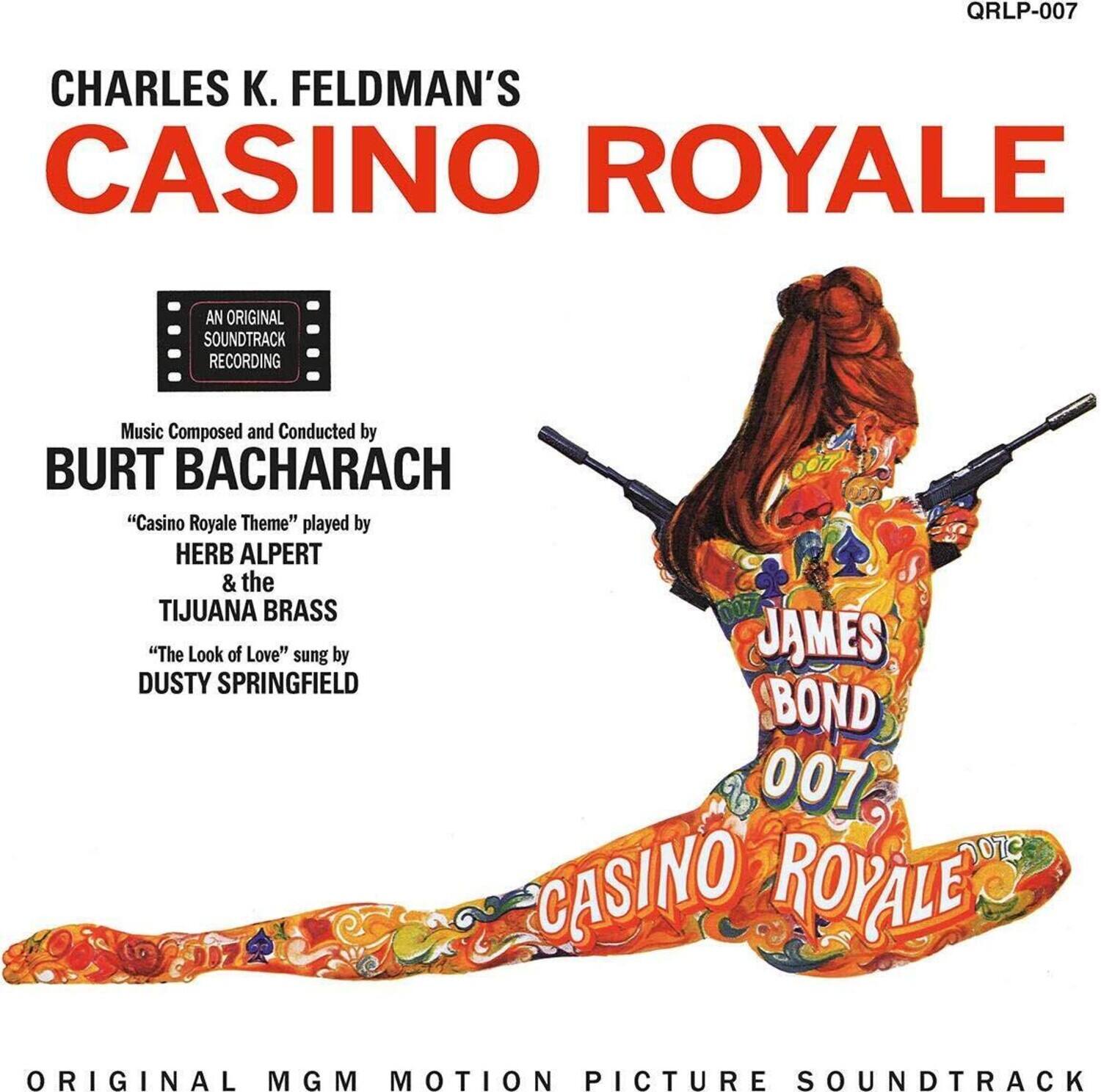 Burt Bacharach - Casino Royale (Original Soundtrack) - Blue & Orange Colored Vinyl - VINYL LP