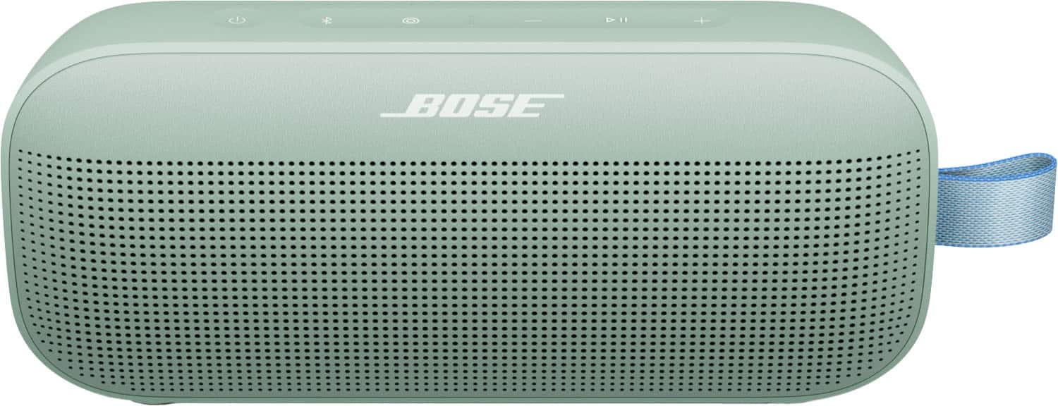 Front. Bose - SoundLink Flex (2nd Gen) Portable Bluetooth Speaker with Waterproof/Dustproof Design - Alpine Sage.