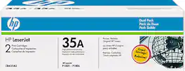 HP - 35A 2-Pack Toner Cartridges - Black