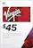 Front. Virgin Mobile - $45 Top-Up Card - Multi.