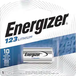 Energizer - 123 Lithium Batteries (1 Pack), 3V Photo Batteries