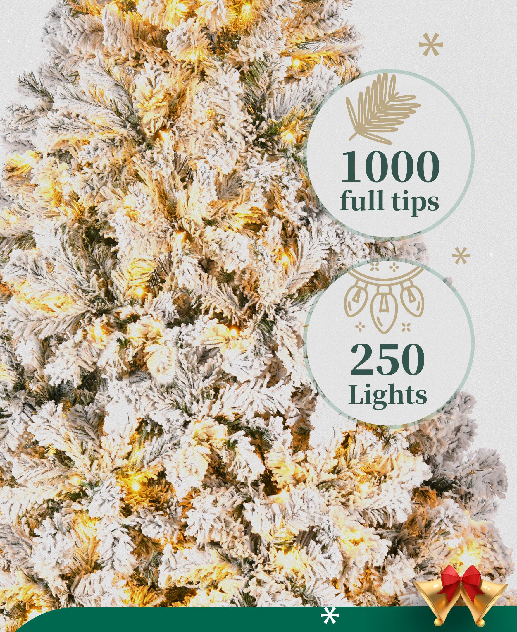 1000 full tips  
250 Lights