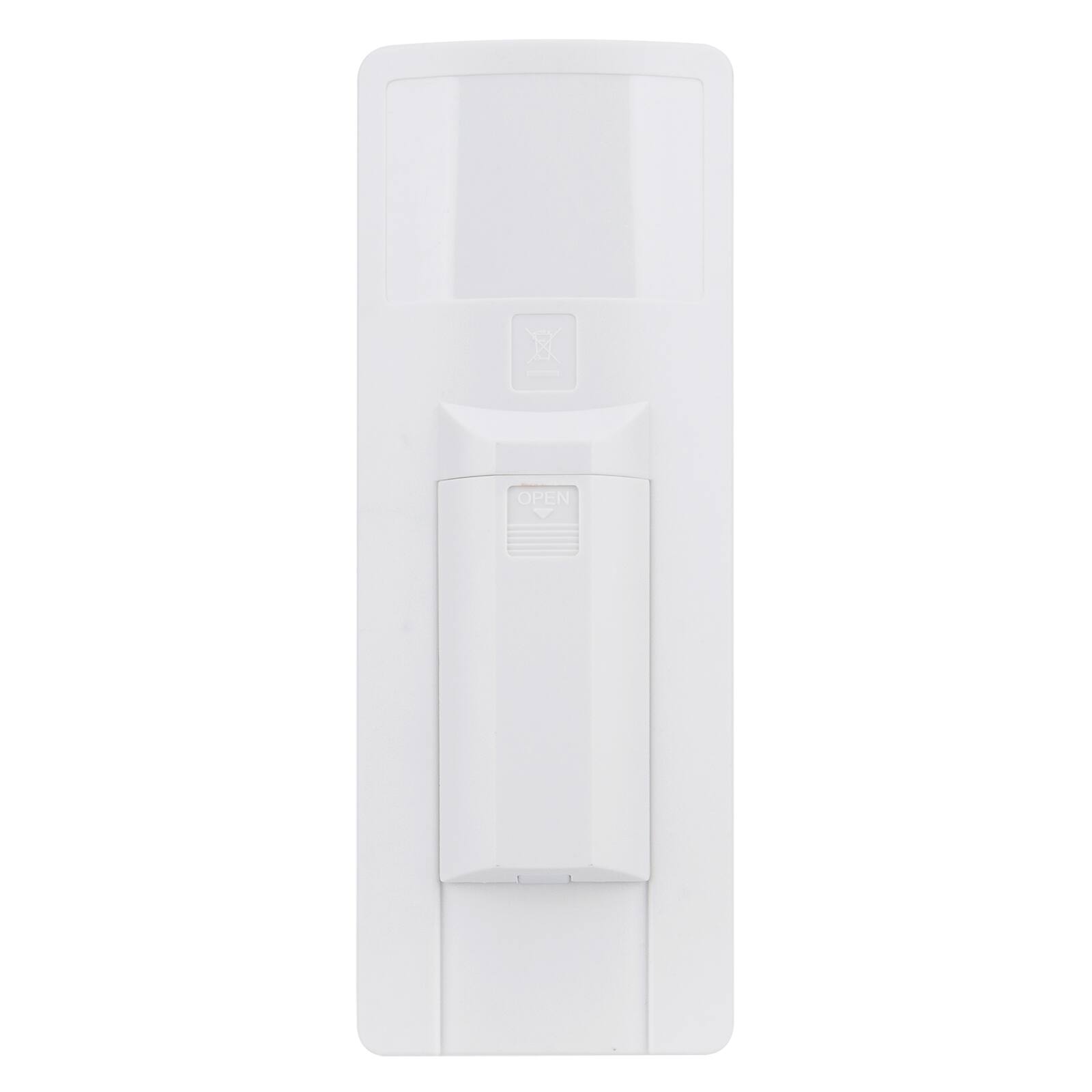 Back. ZdalaMit - Replacement Remote A75C3826 fit for Panasonic Air Conditioner AC A/C CS-V18RKF-5 CS-V24RKF-5 CU-V18RKF-5 CU-V24RKF-5 - White.
