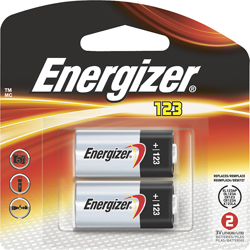 Energizer - 3V 123 Photo Lithium Battery (2-Pack) was $14.99 now $10.99 (27.0% off)