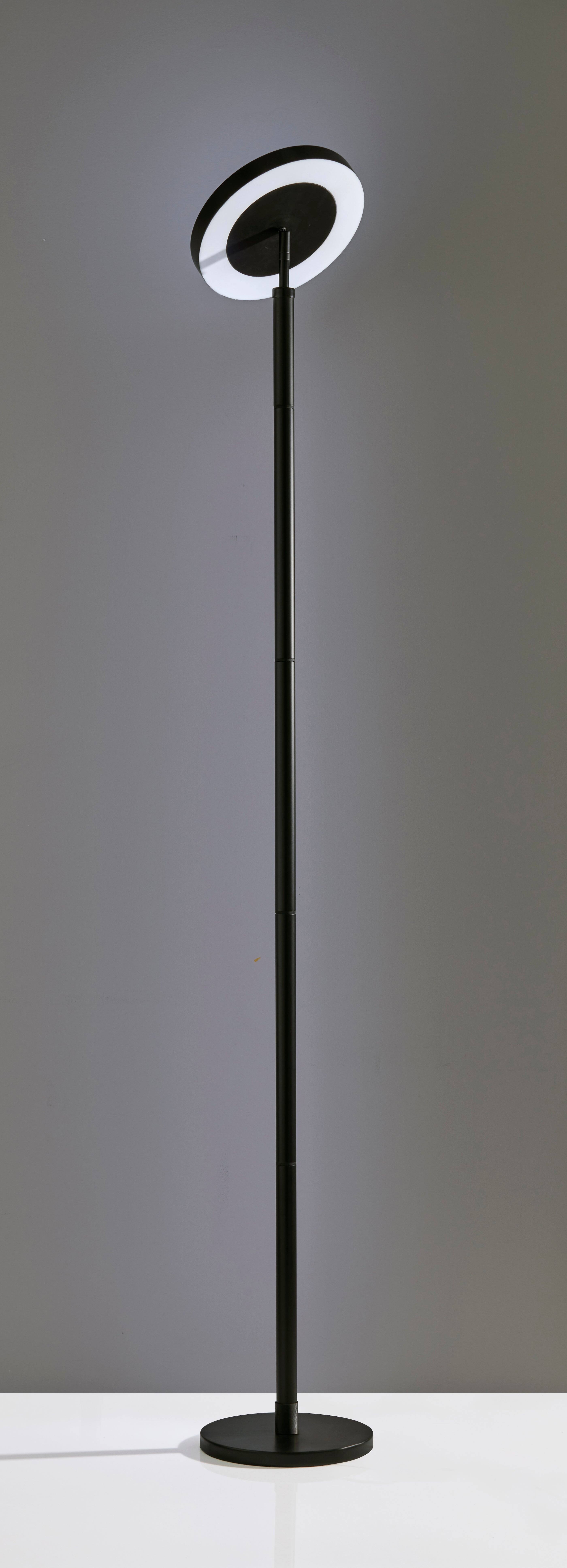 Alt View 3. Adesso Home - Luther RGB Color Changing Torchiere.