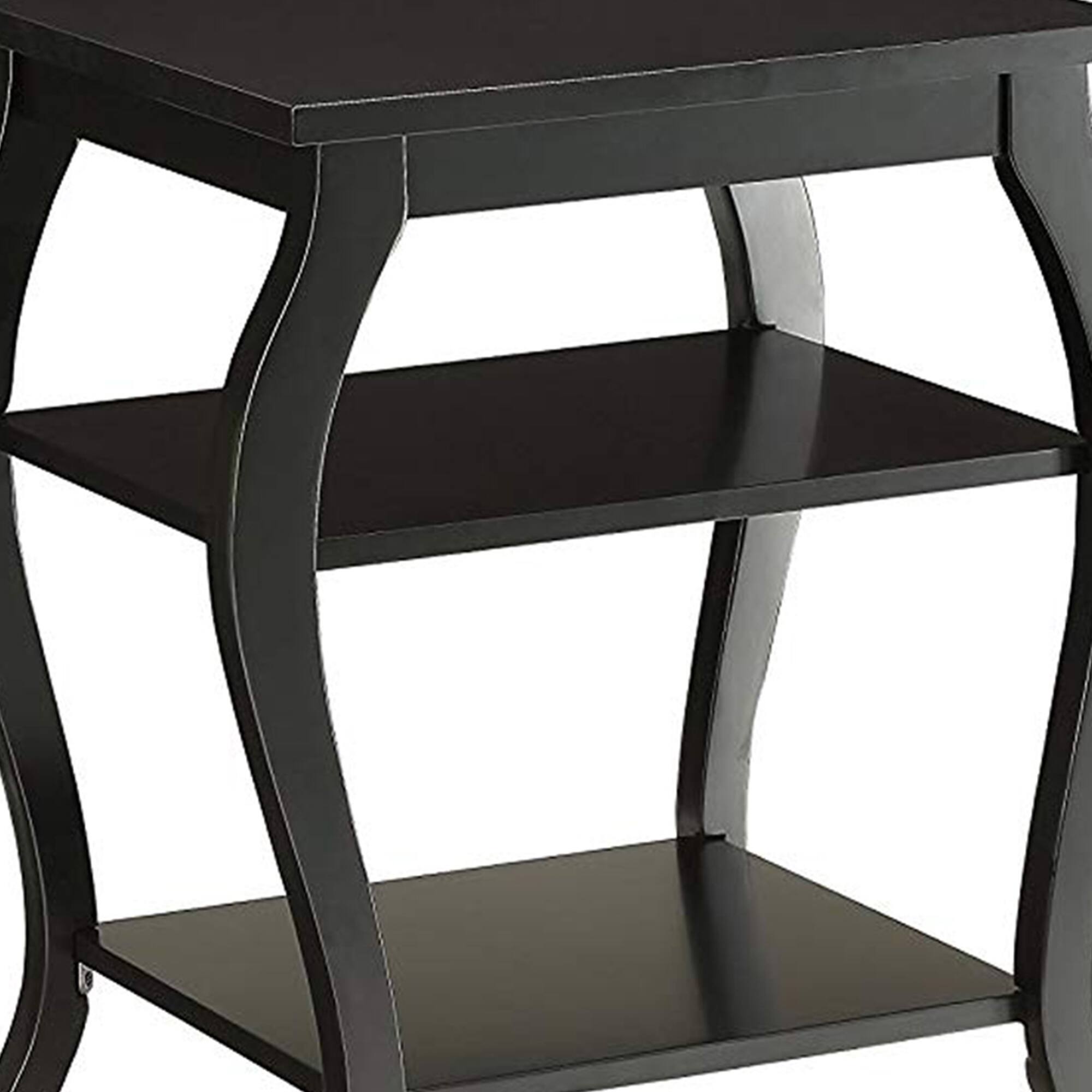 Alt View 3. Manhattan Lane - Becci End Table - Black.